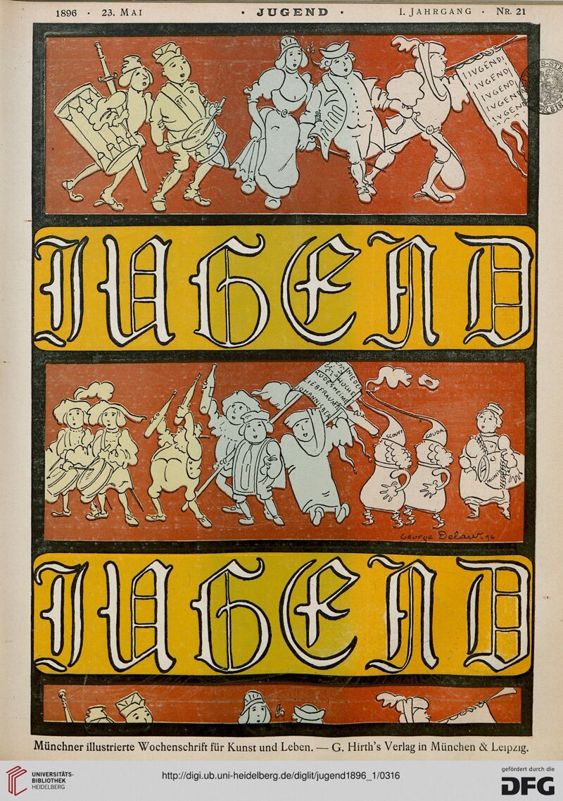 Jugend 1896 Nr. 21