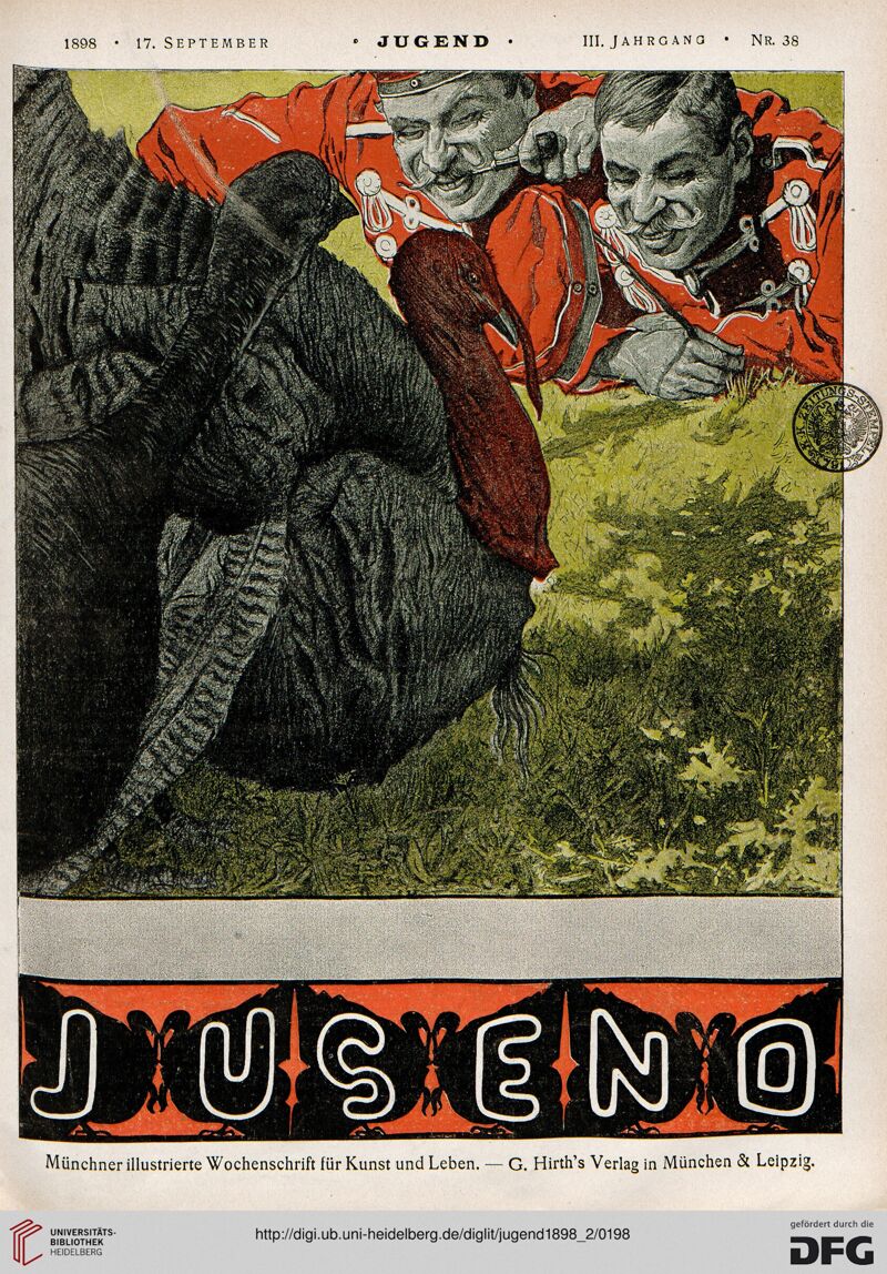 Jugend 1898 Nr. 38