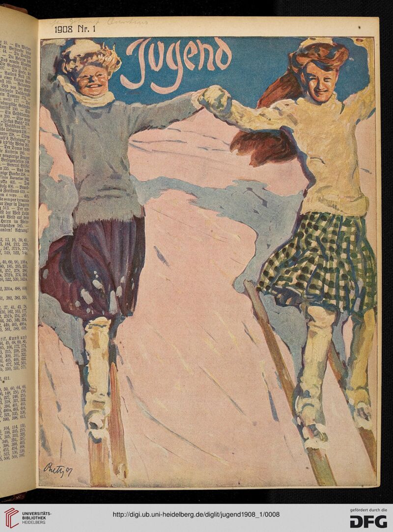 Jugend 1908 Nr. 1