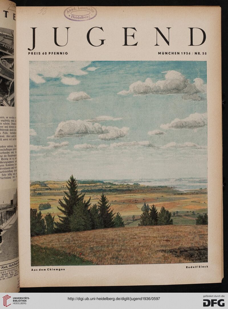 Jugend 1936 Nr. 38