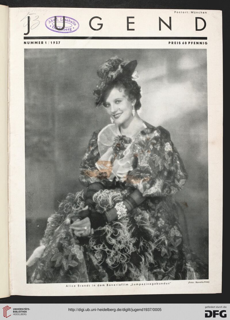 Jugend 1937 Nr. 1