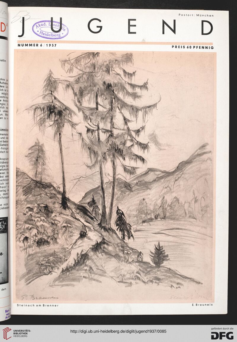 Jugend 1937 Nr. 6