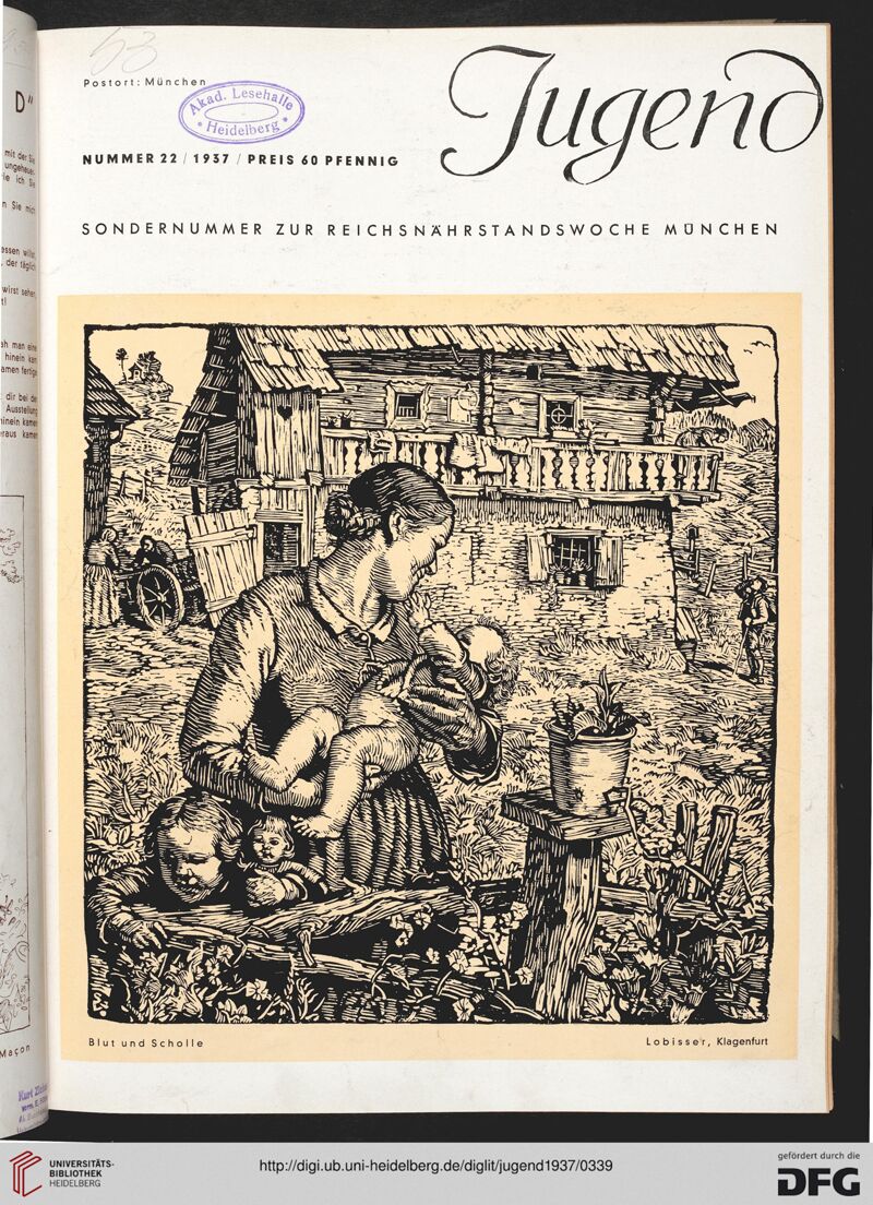 Jugend 1937 Nr. 22