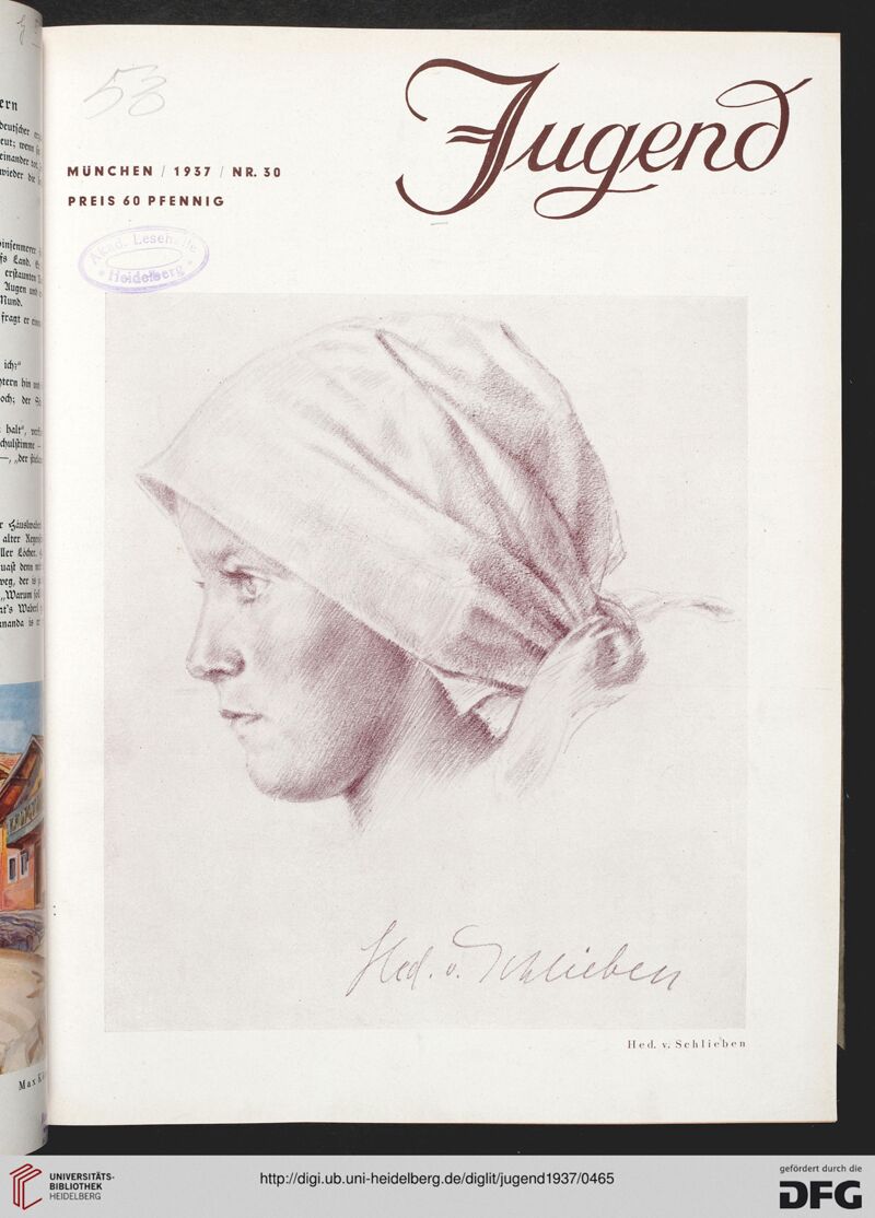 Jugend 1937 Nr. 30