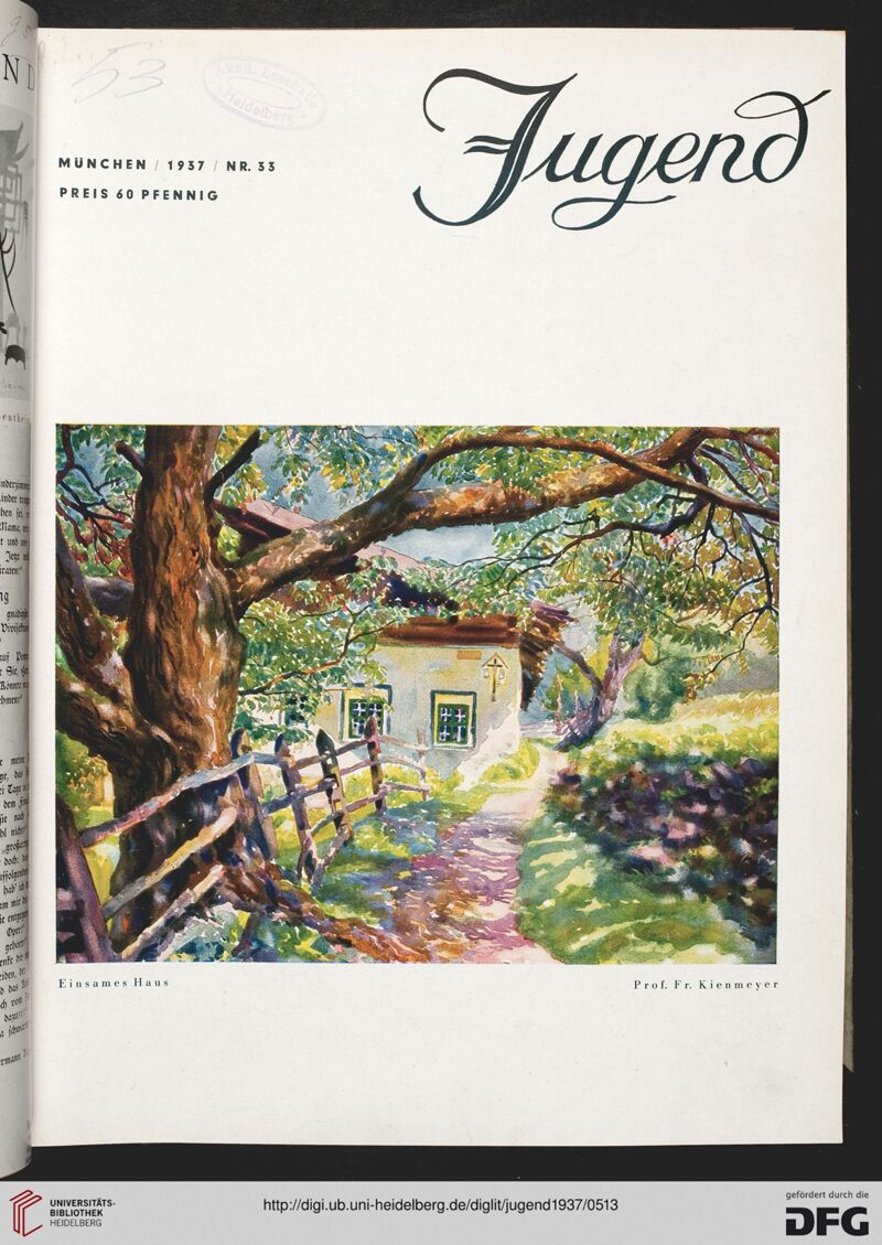 Jugend 1937 Nr. 33
