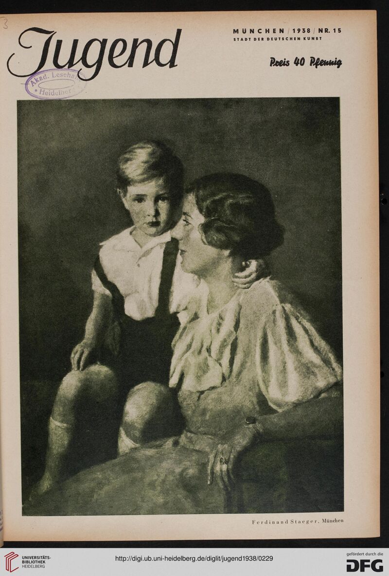 Jugend 1938 Nr. 15