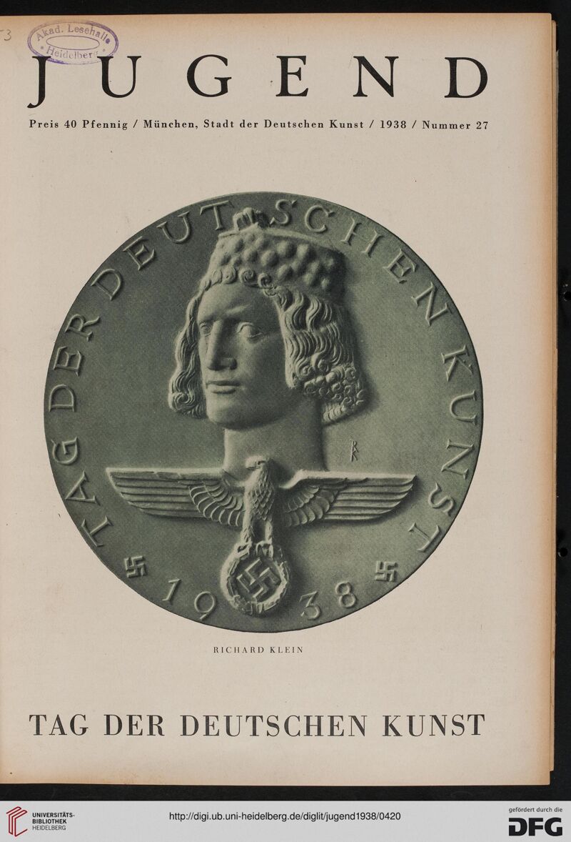 Jugend 1938 Nr. 27