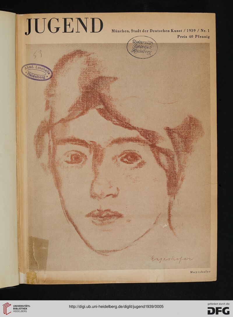 Jugend 1939 Nr. 1